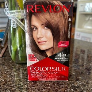 NEW Revlon Colorsilk Hair Dye - Light Golden Brown #54